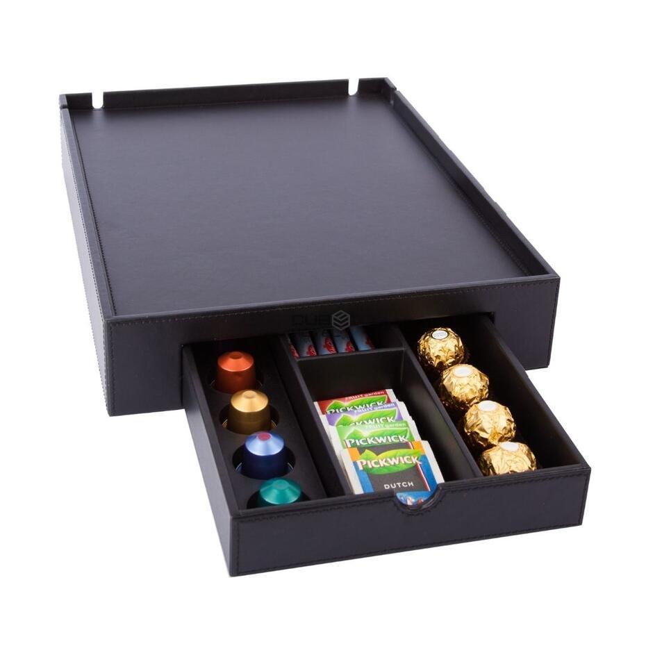 Tabuleiro Hotel Space pele sintética + Chaleira Star